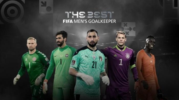FIFA最佳门将候选：阿利森、多纳鲁马领衔