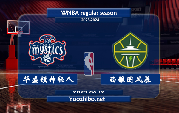 06月12日 WNBA常规赛 华盛顿神秘人vs西雅图风暴直播前瞻分析